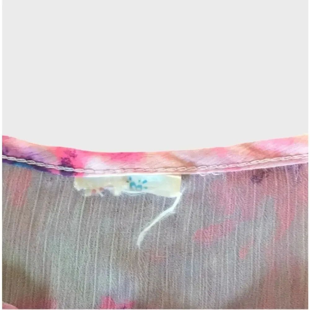 Justice Boho Style Pink Top